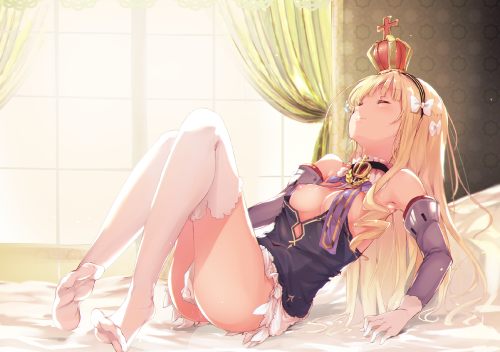 Konachan.com---295842-anthropomorphism-azur_lane-blonde_hair-breasts-crown-fingering-long_hair-masturbation-nipples-queen_elizabeth_azur_lane-suwakana.png