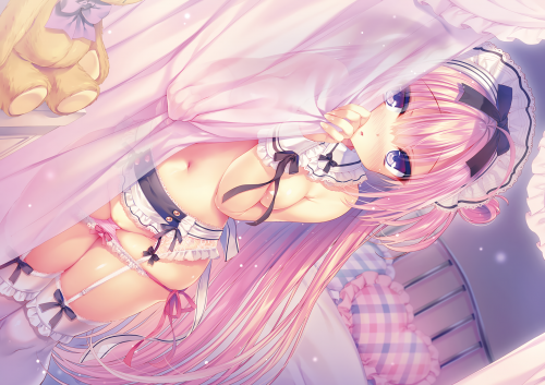 bed-blush-breasts-garter-belt-headband-headdress-lolita-fashion-long-hair-melonbooks-navel-original-panties-panty-pull-pink-hair-rubi-sama-scan-stockings-teddy-bear-topless-underwear-wristwear.png