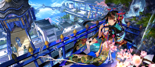 304147_black-hair-cape-clouds-flowers-food-fuji-choko-hoodie-japanese-clothes-original-purple-eyes-sky-thighhighs-twintails-water-waterfall.png