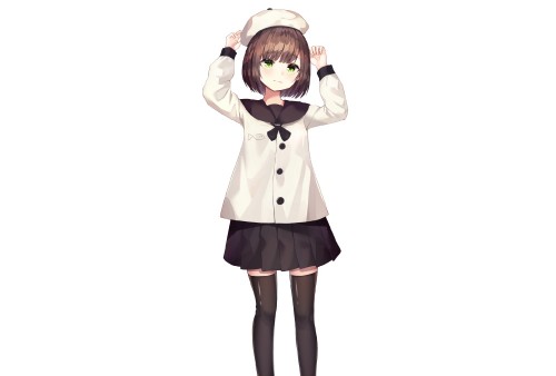 305784_brown-hair-green-eyes-hat-original-school-uniform-shiro-acad1213-short-hair-skirt-thighhighs-white.jpg