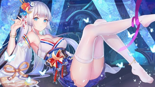 Konachan.com---285613-aqua_eyes-breasts-butterfly-cleavage-flowers-japanese_clothes-loki1998-long_hair-original-thighhighs-white_hair.jpg