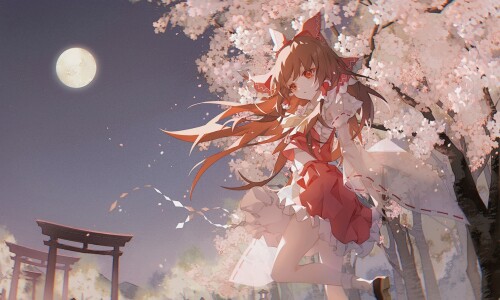 Konachan.com---353689-cherry_blossoms-flowers-hakurei_reimu-japanese_clothes-mechari-miko-moon-sarashi-torii-touhou-underwear.jpeg